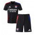 Maillot de foot Olympique Lyonnais Extérieur vêtements enfant 2024-25 Manches Courtes (+ pantalon court)